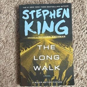 Stephen King 'The Long Walk' Book